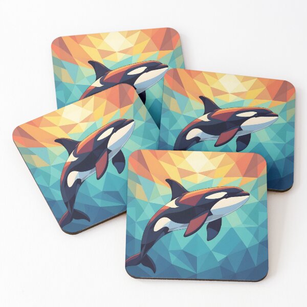 Item preview, Contemporary Art Orca designed and sold by ChanceTwoArt.
