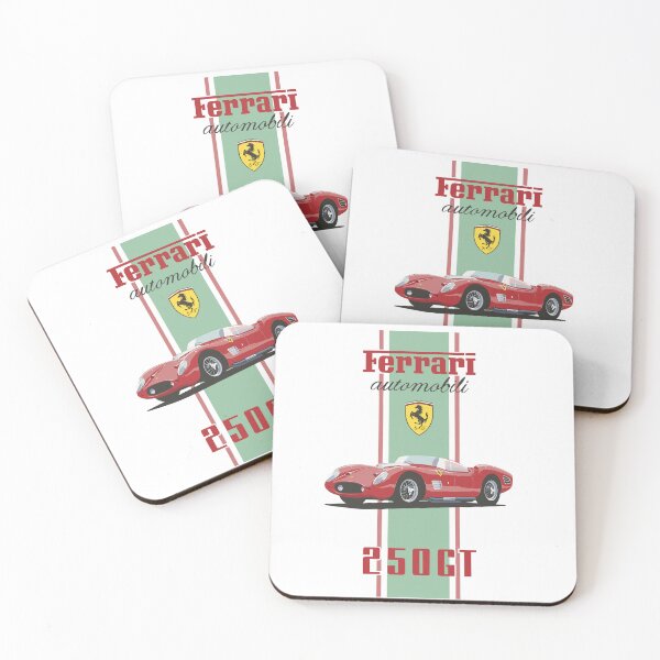 Item preview, Vintage Classic Car Ferrari 250 GT designed and sold by PrintCarClub.
