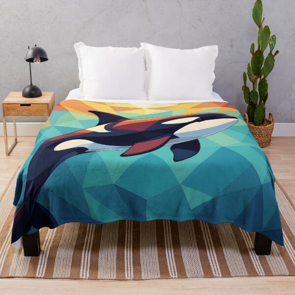 Item preview, Contemporary Art Orca designed and sold by ChanceTwoArt.