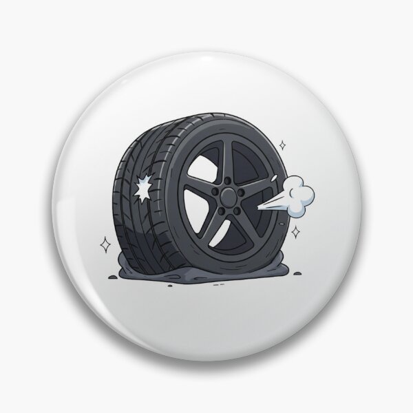 Item preview, Flat Tire Car Mechanic Car Enthusiast designed and sold by hexenor.