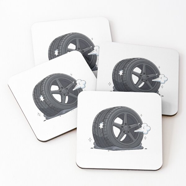 Item preview, Flat Tire Car Mechanic Car Enthusiast designed and sold by hexenor.