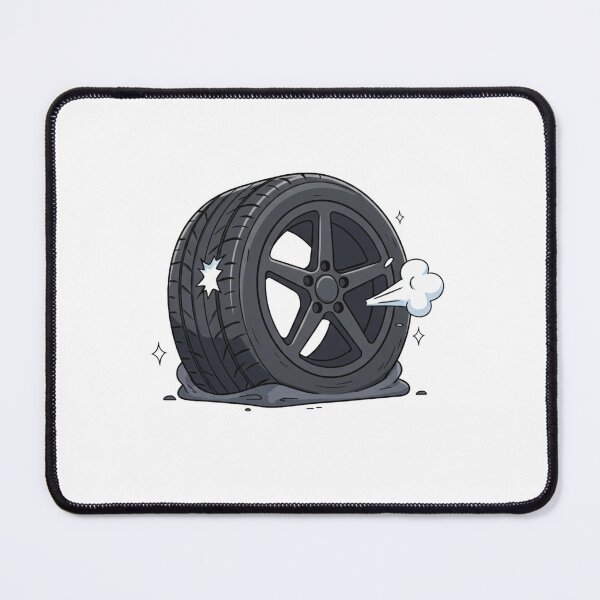 Item preview, Flat Tire Car Mechanic Car Enthusiast designed and sold by hexenor.