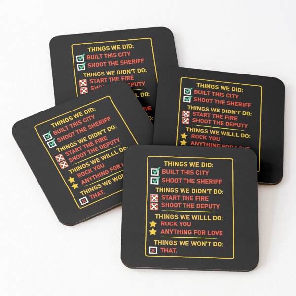 Item preview,  Things We Did Didn't Want Will Won't Do Retro  designed and sold by gear-posters.