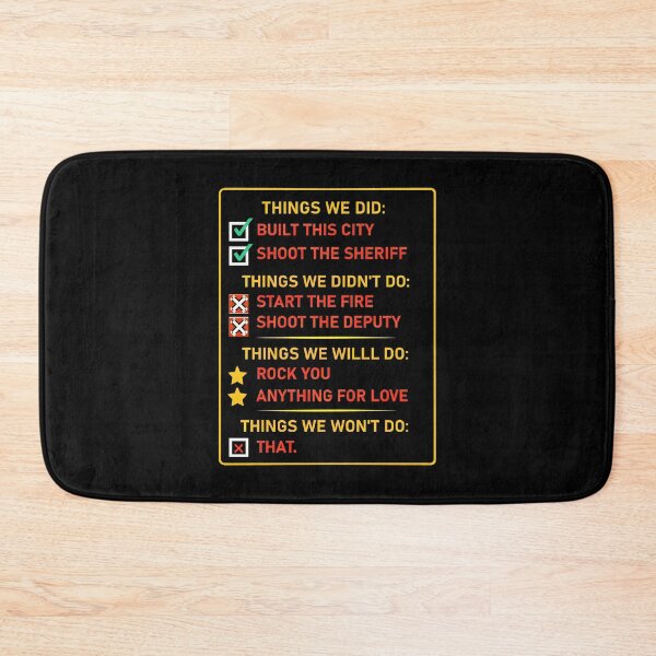 Item preview,  Things We Did Didn't Want Will Won't Do Retro  designed and sold by gear-posters.