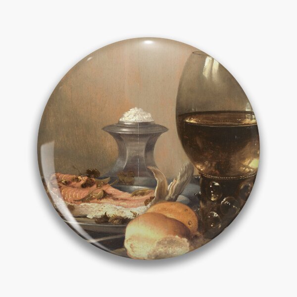 Item preview, Still Life with a Salt (c. 1640 - c. 1645) by Pieter Claesz designed and sold by AngyDesigns49.