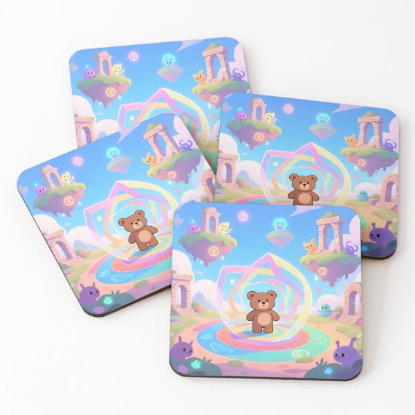 Item preview, Teddy bear in a fantasy world  designed and sold by Nomad-Maynard.
