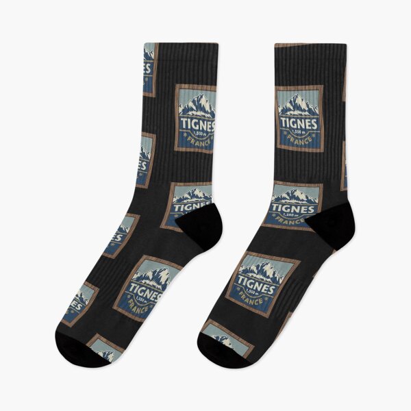 Item preview, Tignes 1,550 m France Skiing Travel Souvenir designed and sold by hexenor.
