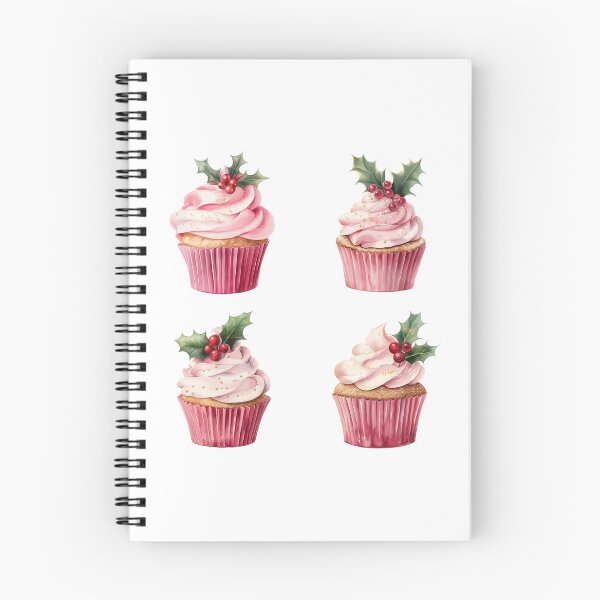 Item preview, Pink Christmas cupcake pack designed and sold by MendaciousMina.