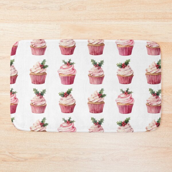 Item preview, Pink Christmas cupcake pack designed and sold by MendaciousMina.