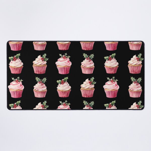Item preview, Pink Christmas cupcake pack designed and sold by MendaciousMina.