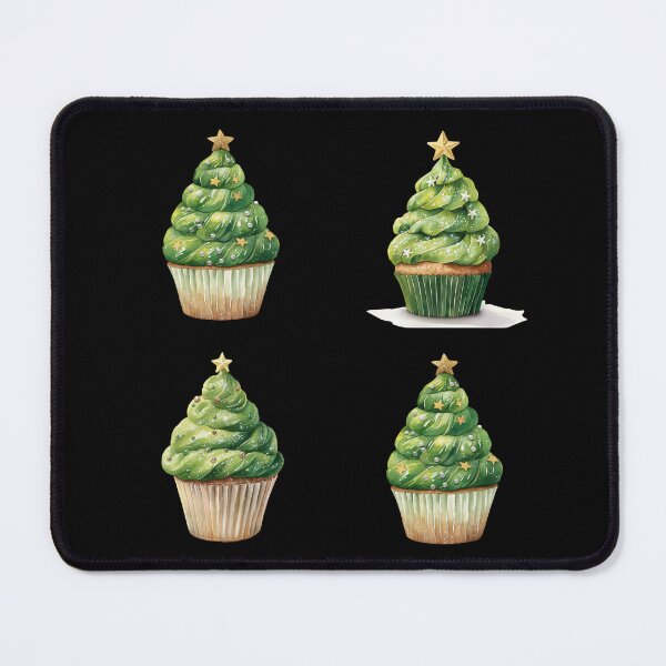 Item preview, Christmas tree cupcake pack designed and sold by MendaciousMina.