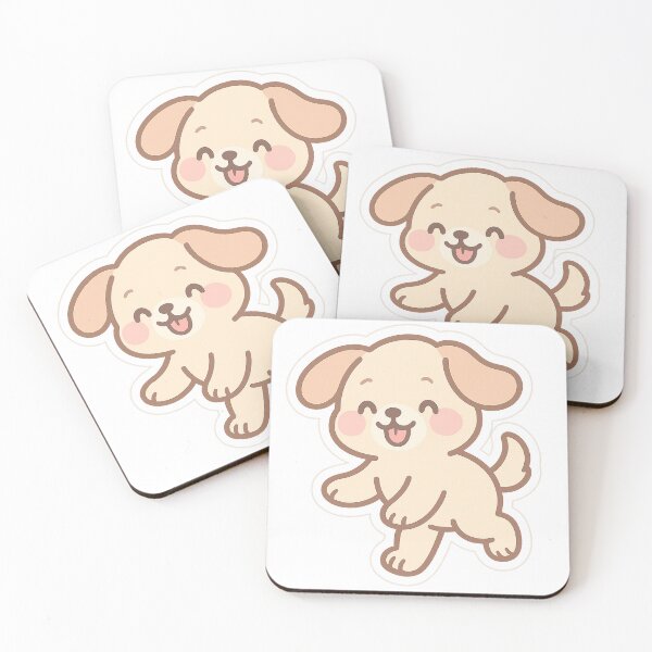 Item preview, Pastel Cheerful Dog Sticker designed and sold by StickMint.