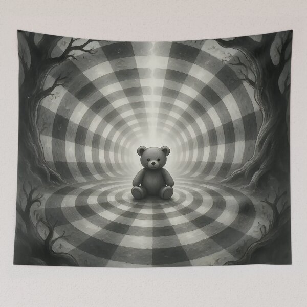 Item preview, Teddy bear in a fantasy world  designed and sold by Nomad-Maynard.