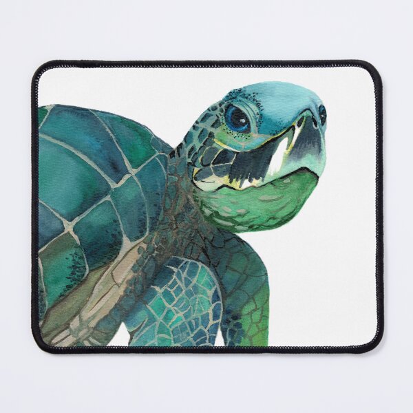 Item preview, Watercolor Sea Turtle designed and sold by SaskyaFate.