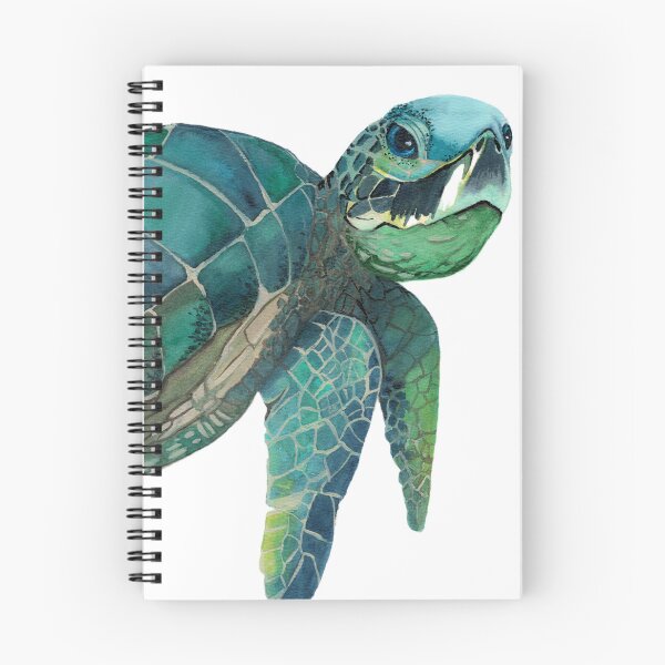 Item preview, Watercolor Sea Turtle designed and sold by SaskyaFate.
