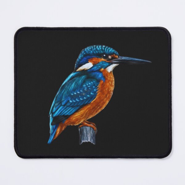 Item preview, Kingfisher Bird Wildlife Nature Art designed and sold by hexenor.