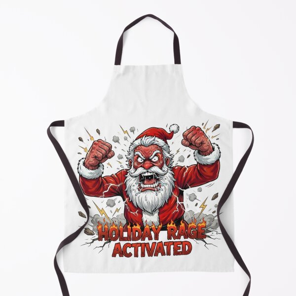 Item preview, Holiday Rage Activated - Funny Angry Santa Christmas Design designed and sold by SoulenCify.