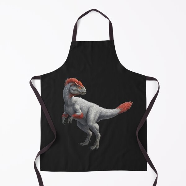 Item preview, Fluffy Dilophosaurus Dinosaur Illustration Prehistoric Creature designed and sold by hexenor.