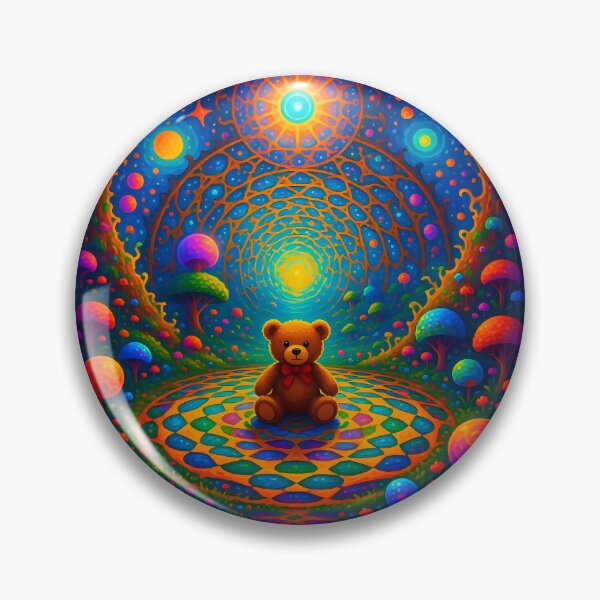Item preview, Teddy bear in a fantasy world  designed and sold by Nomad-Maynard.