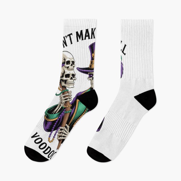 Item preview, Mardi Gras Macabre Purple, Green & Gold Voodoo Skull Design designed and sold by BernoNickel.