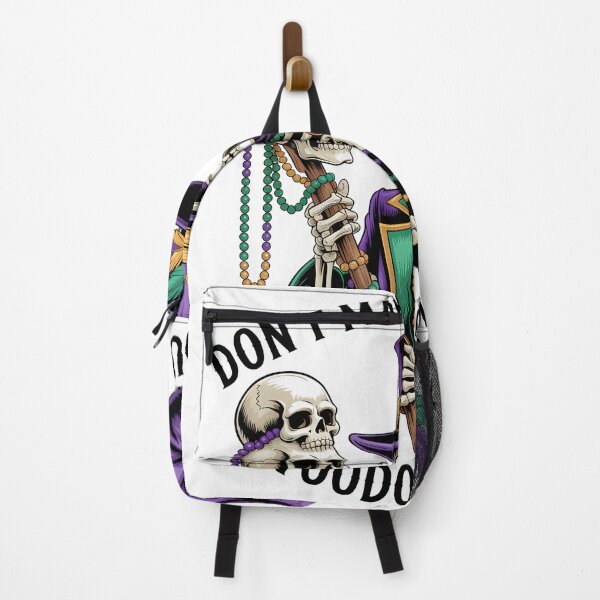 Item preview, Mardi Gras Macabre Purple, Green & Gold Voodoo Skull Design designed and sold by BernoNickel.