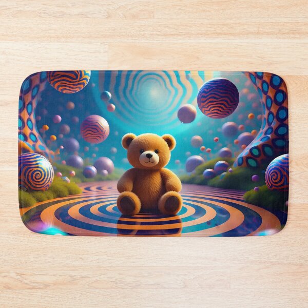 Item preview, Teddy bear in a fantasy world  designed and sold by Nomad-Maynard.