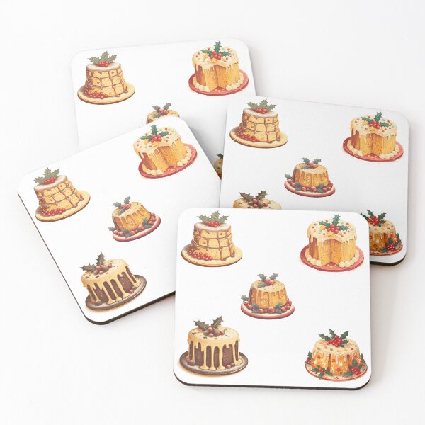 Item preview, Christmas pudding dessert cakes pack designed and sold by MendaciousMina.