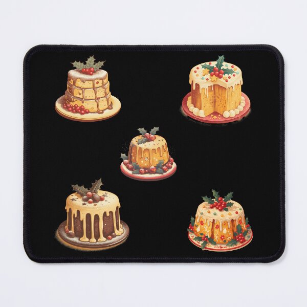 Item preview, Christmas pudding dessert cakes pack designed and sold by MendaciousMina.