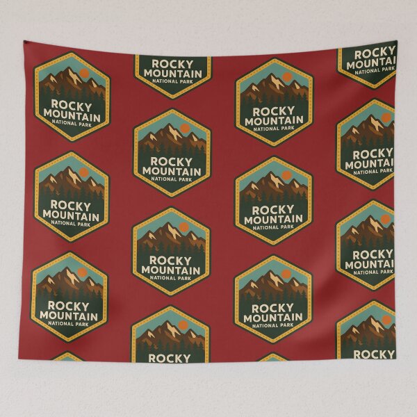 Item preview, Rocky Mountain National Park designed and sold by Broken Antler Designs .