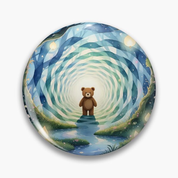 Item preview, Teddy bear in a fantasy world  designed and sold by Nomad-Maynard.
