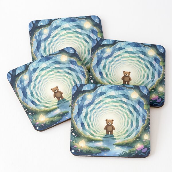 Item preview, Teddy bear in a fantasy world  designed and sold by Nomad-Maynard.