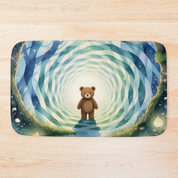 Item preview, Teddy bear in a fantasy world  designed and sold by Nomad-Maynard.