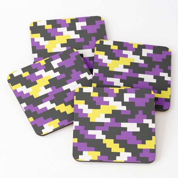 Item preview, Non-Binary Royalty ✨ – PRIDE CAMO – URBAN designed and sold by WheelieGdArt.