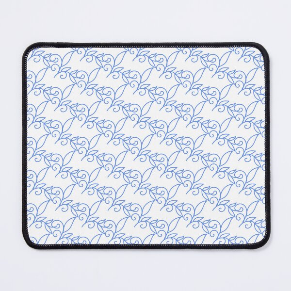 Item preview, Diagonal blu vines designed and sold by Ldydesign.