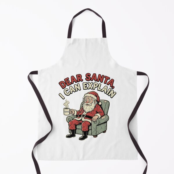 Item preview, Funny Christmas Santa Coffee Design – Dear Santa I Can Explain designed and sold by ZyloTee.
