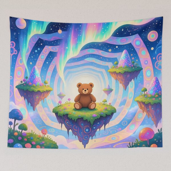 Item preview, Teddy bear in a fantasy world  designed and sold by Nomad-Maynard.