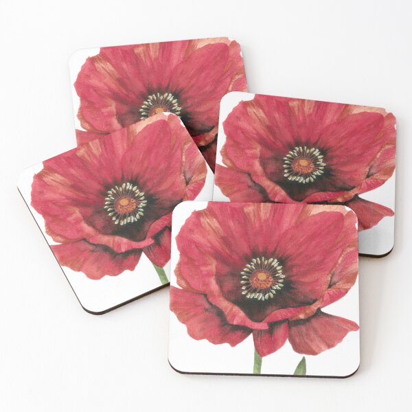 Item preview, Watercolor Poppy designed and sold by SaskyaFate.