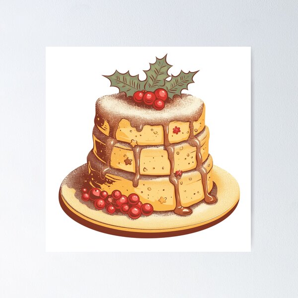 Item preview, Christmas pudding dessert designed and sold by MendaciousMina.
