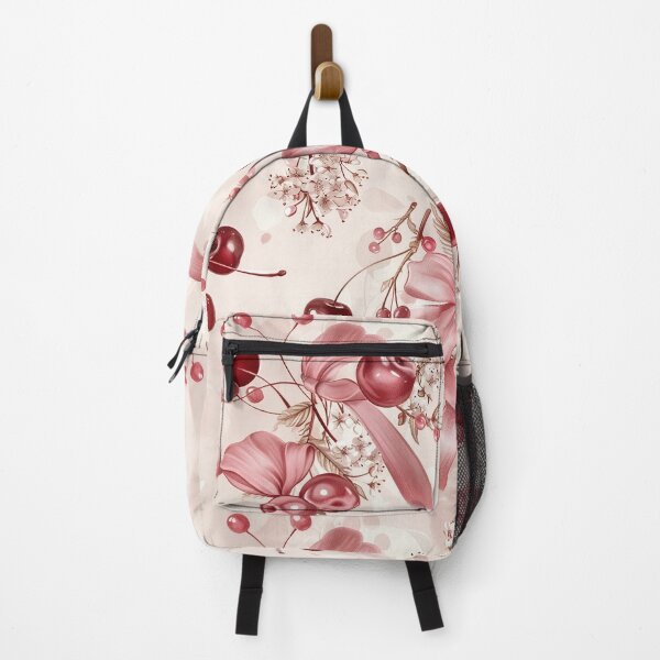 Item preview, Coquette Cherries & Pink Satin Bows: Vintage Romance Pattern designed and sold by The boys.