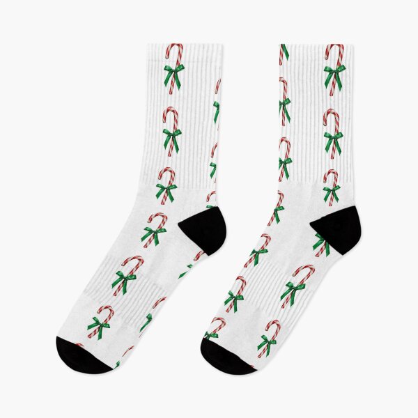 Item preview, Candy cane with a green ribbon designed and sold by MendaciousMina.