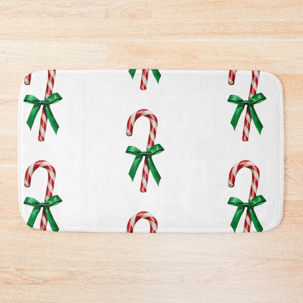 Item preview, Candy cane with a green ribbon designed and sold by MendaciousMina.