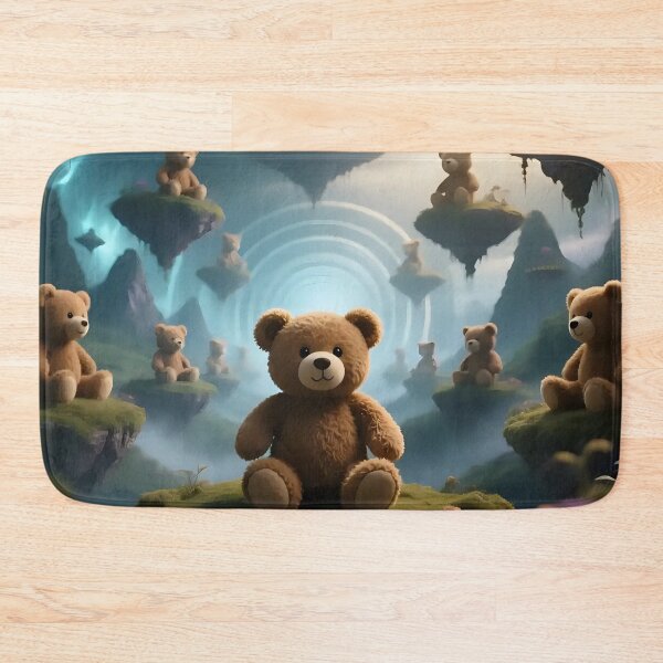 Item preview, Teddy bear in a fantasy world  designed and sold by Nomad-Maynard.