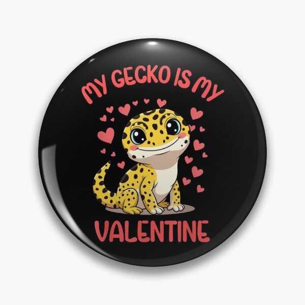Item preview, My Gecko Is My Valentine Leopard Gecko Lover designed and sold by Gogetgiggles.