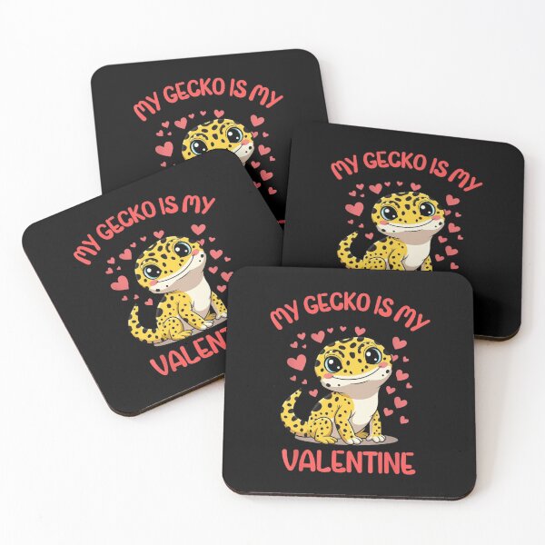 Item preview, My Gecko Is My Valentine Leopard Gecko Lover designed and sold by Gogetgiggles.