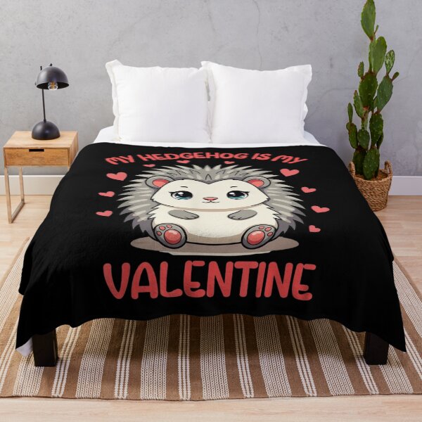 Item preview, My Hedgehog Is My Valentine Cute Hedgehog Lover designed and sold by Gogetgiggles.