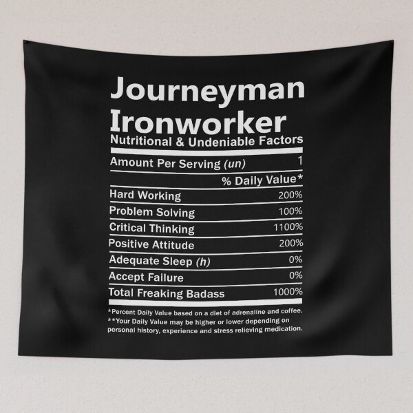 Item preview, Journeyman Ironworker designed and sold by vanejamofedau.