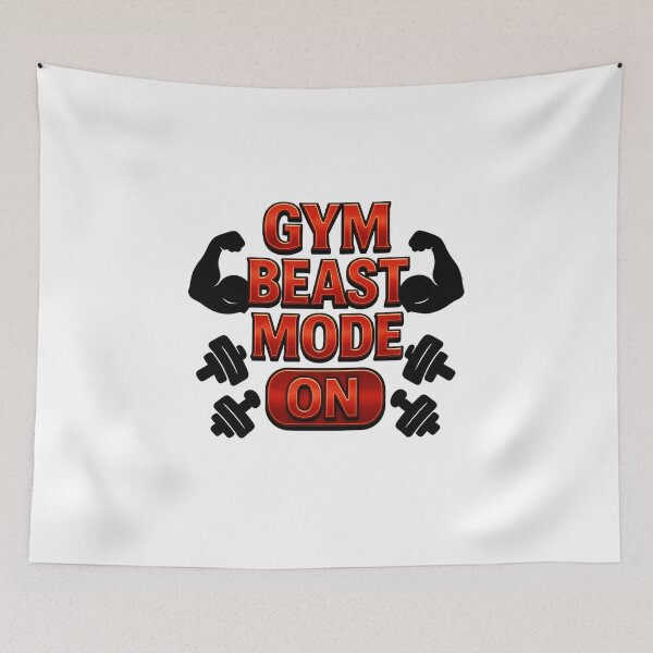 Item preview, Beast Mode Activated | Fitness Gym Quote designed and sold by familysteven.