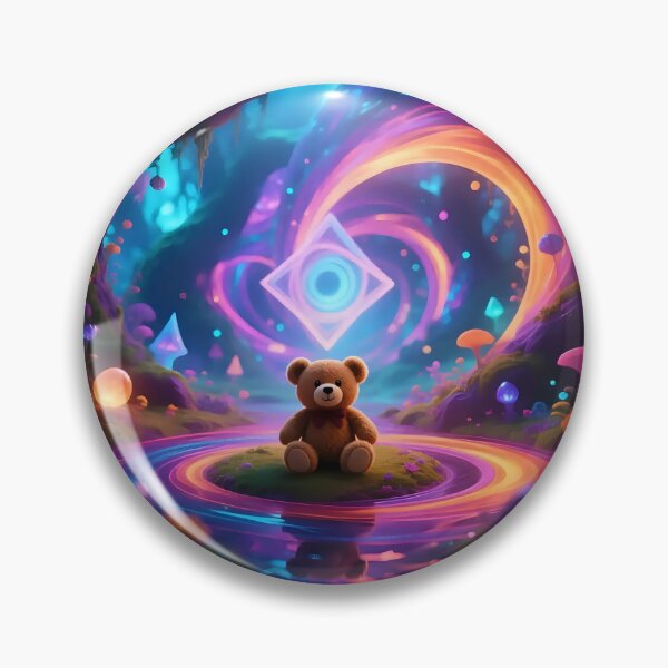 Item preview, Teddy bear in a fantasy world  designed and sold by Nomad-Maynard.