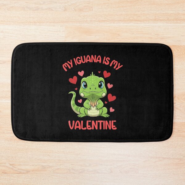Item preview, My Iguana Is My Valentine Reptile Lover designed and sold by Gogetgiggles.