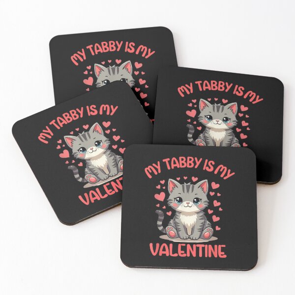 Item preview, My Tabby Is My Valentine Cat Lover designed and sold by Gogetgiggles.